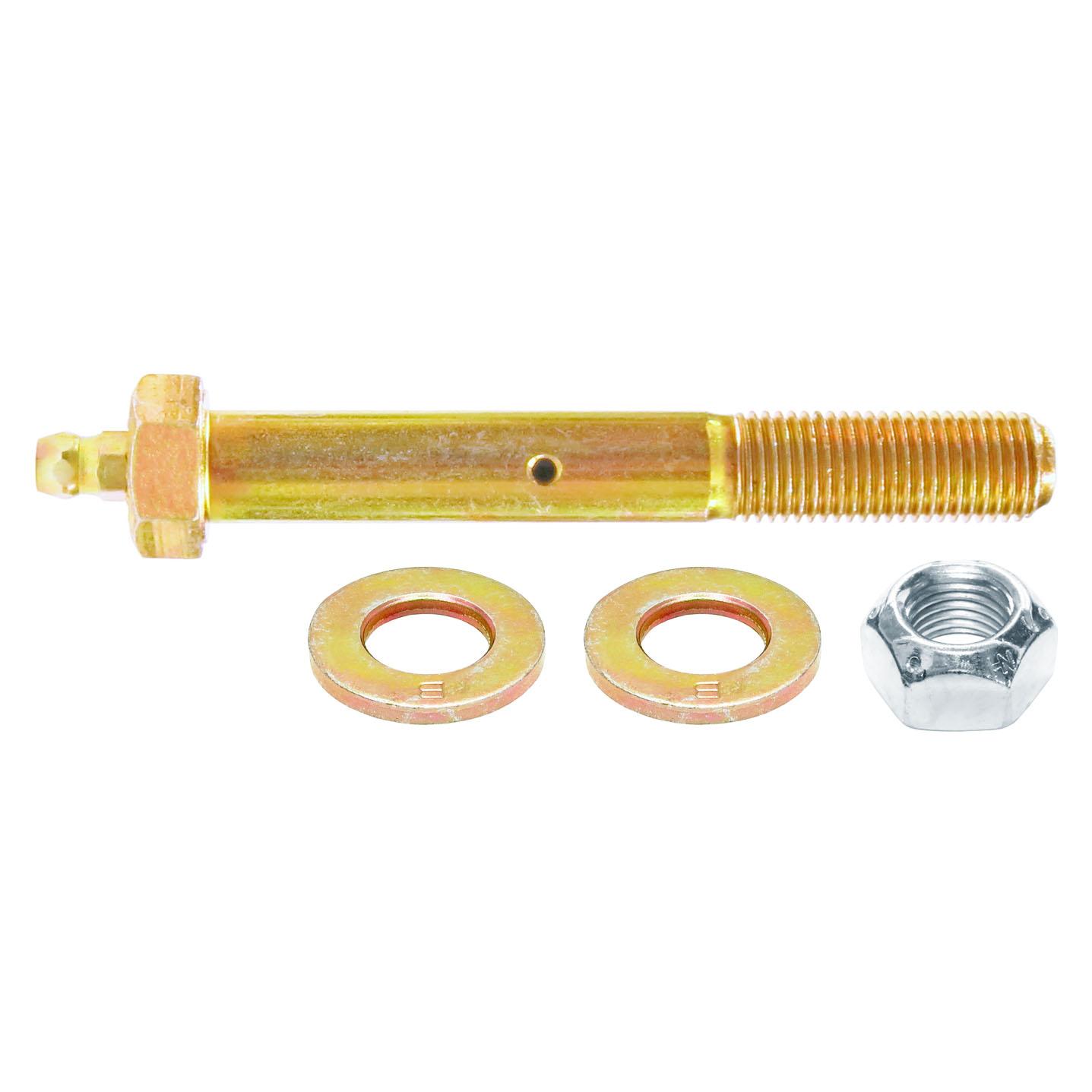 Greasable Bolt w/Hardware 7/16 Inch Thread X 3 1/4 Inch Long Each RockJock 4x4-1