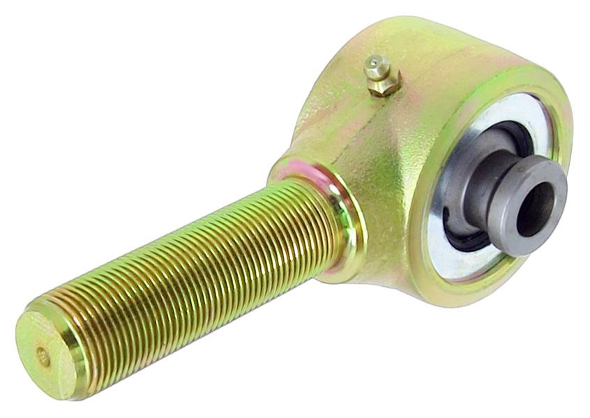 Narrow Forged Johnny Joint 2 1/2 Inch 2.440 Inch X 0.515 Inch Ball 1 Inch-14 Right Hand Threaded Shank Externally Greased Each RockJock 4x4
