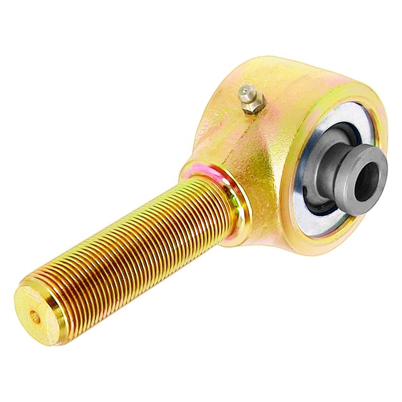 Johnny Joint Rod End 2 1/2 Inch Narrow Forged 2.375 Inch X .718 Inch Ball 1 Inch-14 RH Threaded Shank Externally Greased RockJock 4x4