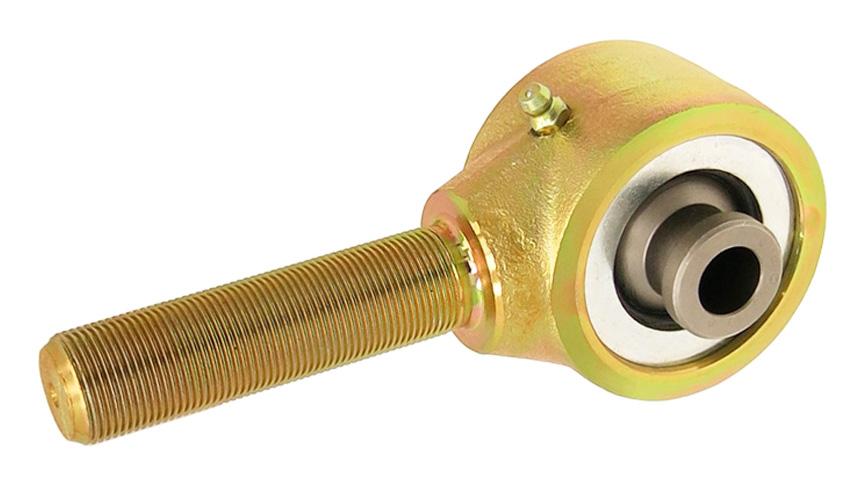 Narrow Forged Johnny Joint 2 1/2 Inch 2.625 Inch X 0.562 Inch Ball 7/8 Inch-14 Shank Externally Greased Each RockJock 4x4