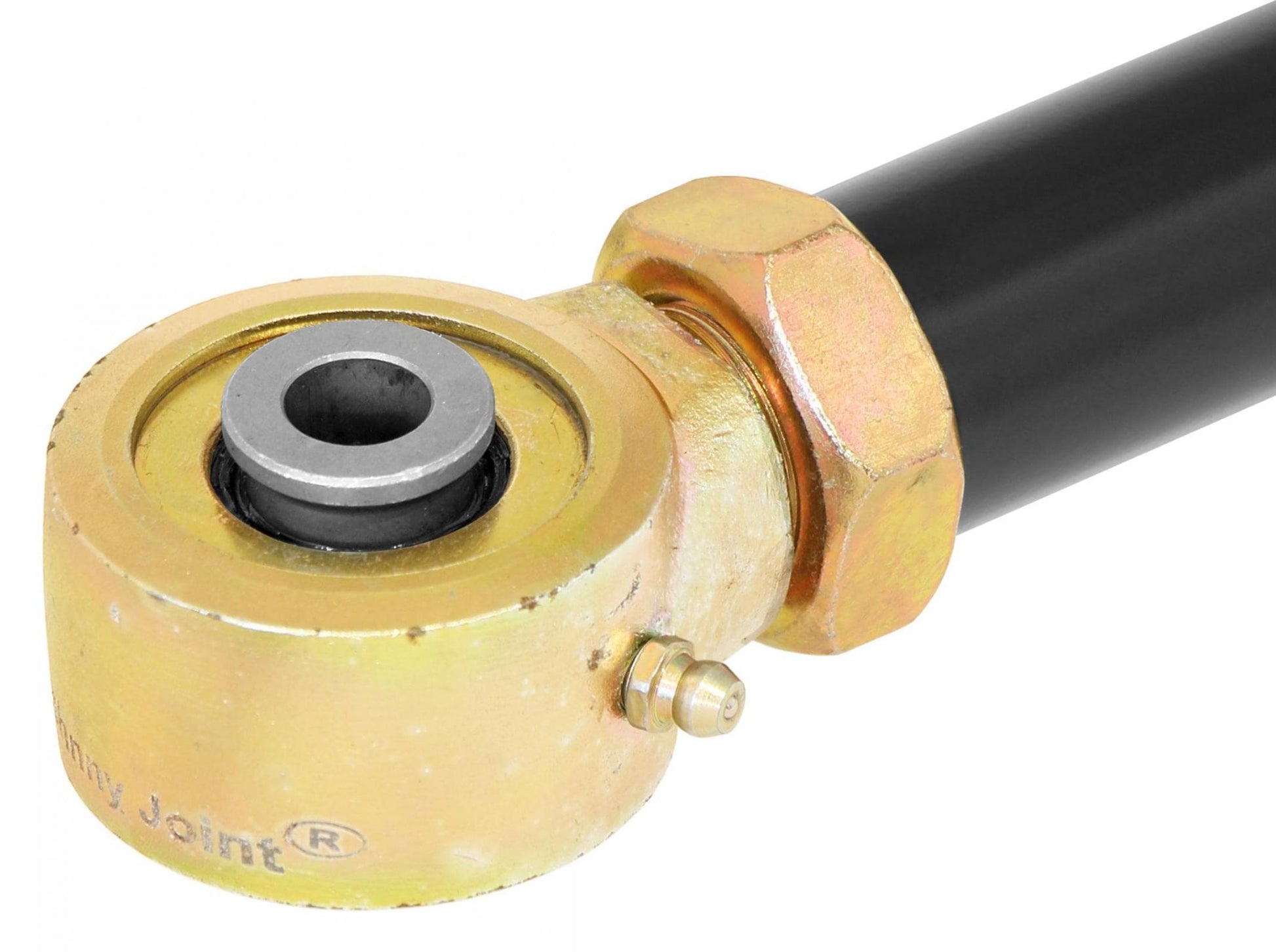 Johnny Joint Trac Bar 97-06 Wrangler TJ and LJ Unlimited Rear Bolt-On Adjustable Greasable 1.25 Inch DOM Tubing For Stock Housings/Aftermarket Trac Bar Brackets RockJock 4x4-2