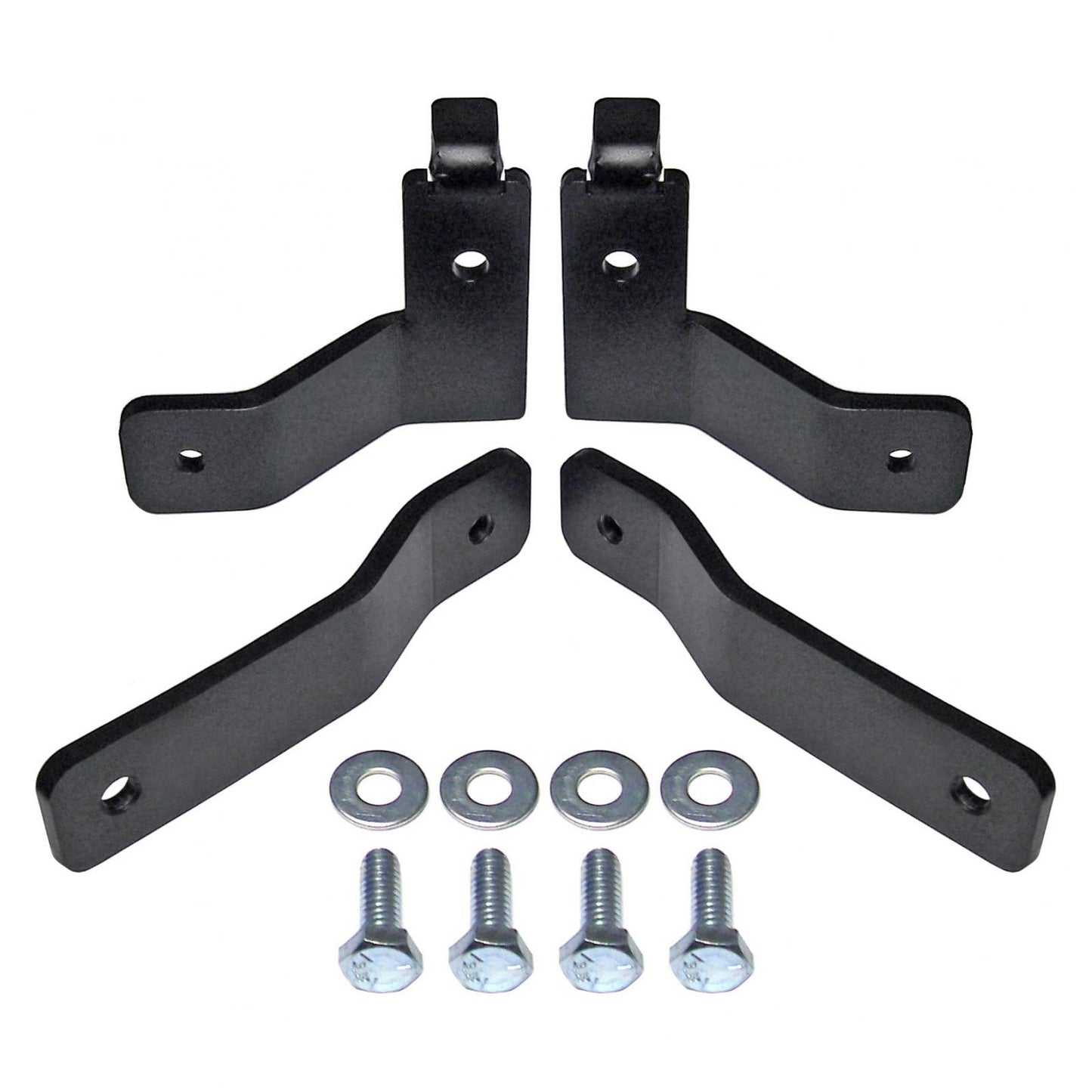 Brake Line Relocation Bracket Kit 07-18 Wrangler JK RockJock 4x4-2