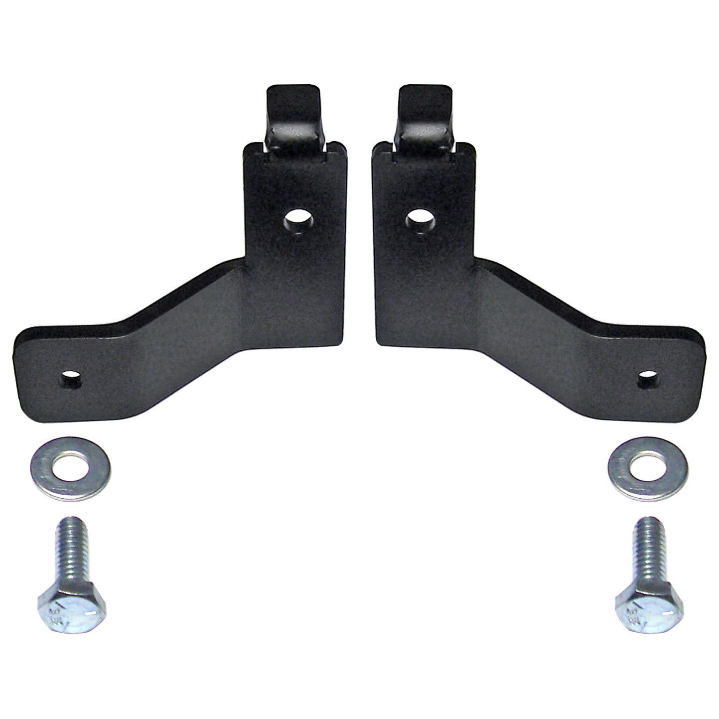 Brake Line Relocation Bracket Kit 07-18 Wrangler JK RockJock 4x4-1