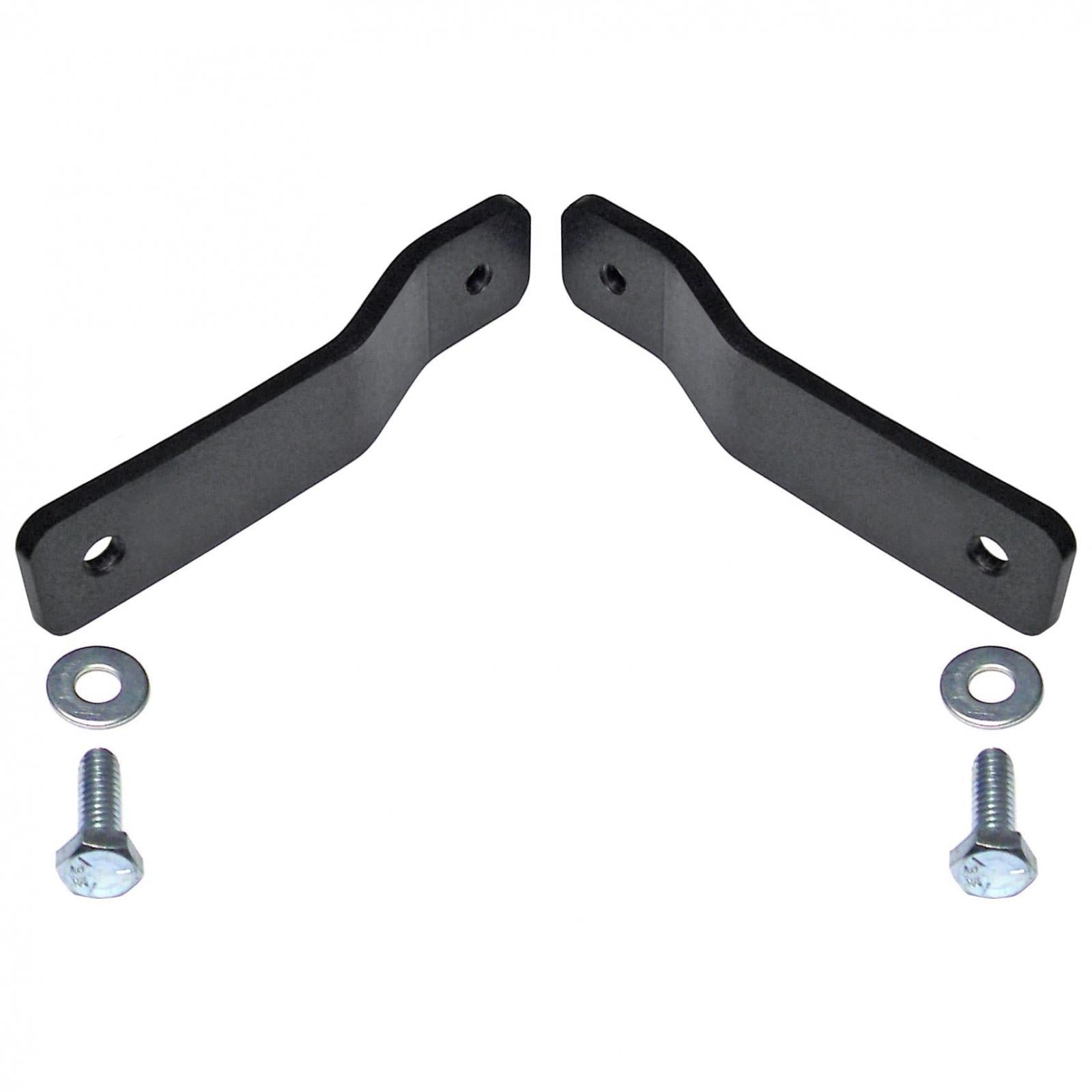 Brake Line Relocation Bracket Kit 07-18 Wrangler JK RockJock 4x4