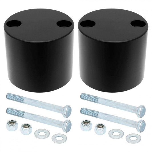 Bump Stop Kit 07-18 Wrangler JK Includes Billet Aluminum Spacers Urethane Bump Stops Hardware RockJock 4x4