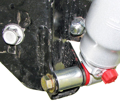 Shock Mount Relocation Kit 07-18 Wrangler JK Rear Lower Includes Hardware Pair RockJock 4x4-1
