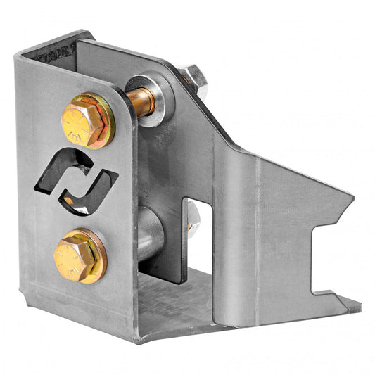 Trac Bar Relocation Kit 07-18 Wrangler JK Diff Housing Includes Inner/Outer Brackets Hardware Some Welding Required RockJock 4x4