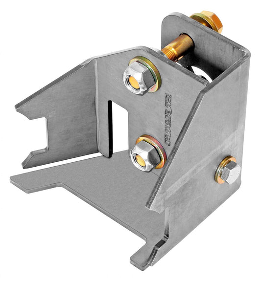 Trac Bar Relocation Kit 07-18 Wrangler JK Diff Housing Includes Inner/Outer Brackets Hardware Some Welding Required RockJock 4x4-1