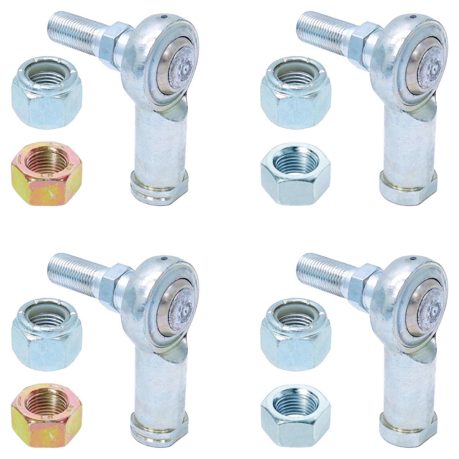 Adjustable Sway Bar End Link Rod End Pack for Steel Arms Heim Style RockJock 4x4