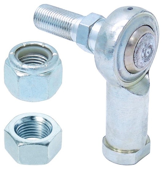Antirock Sway Bar Heim Joint (1/2 Inch-20 Stud 1/2 Inch-20 Female RH Thread Incl. Nyloc Nut and Jam Nut) RockJock 4x4