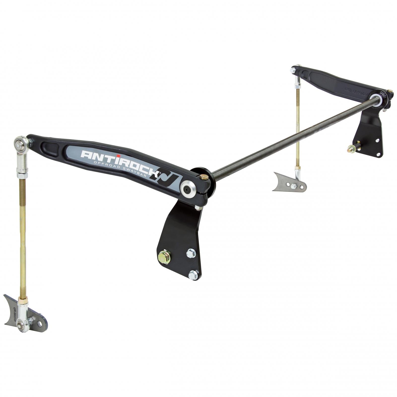 Antirock Sway Bar Kit 97-06 Wrangler TJ/LJ Rear Bolt-On Mounts Weld-On Axle Tab Steel Arms RockJock 4x4