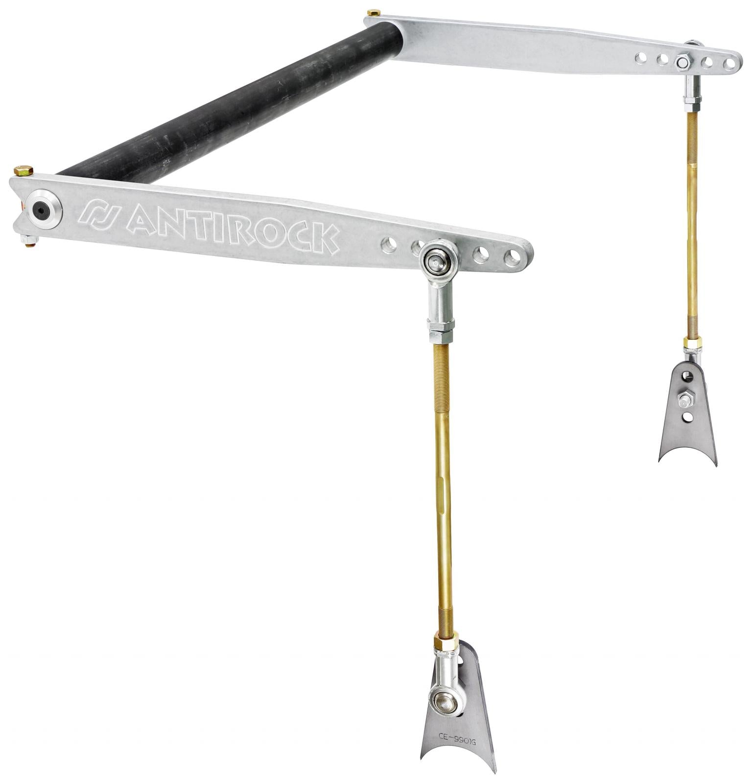Antirock Sway Bar Kit Universal 45 Inch Bar 20 Inch Arms RockJock 4x4