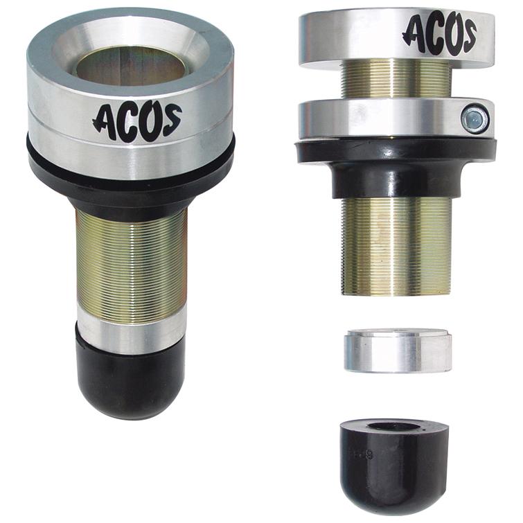 ACOS Coil Over Spring Adjustors 97-06 Wrangler TJ and LJ Unlimited Pair RockJock 4x4-1