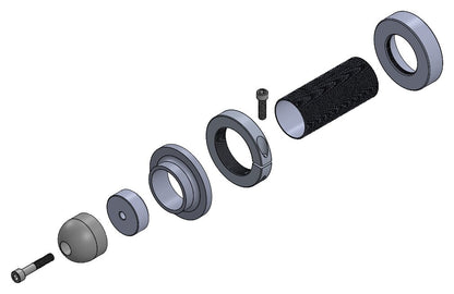 ACOS Coil Over Spring Adjustors 97-06 Wrangler TJ and LJ Unlimited Pair RockJock 4x4-2