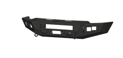 A2 Front Bumper Extreme For 2024-2026 Silverado 2500/3500 HD Sensor Cutouts With Mesh Grill Bodyguard Bumpers