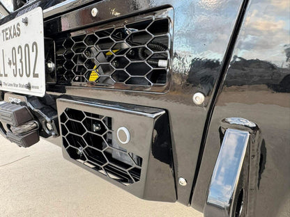 A2 Front Bumper Extreme For 2023-2026 Ford F250/350 Superduty ACC Compatible Sensor Cutouts With Mesh Grill Bodyguard Bumpers-15