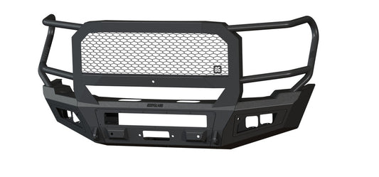 A2 Front Bumper Extreme For 2024-2026 Sierra 2500/3500 HD No Sensor Cutouts With Mesh Grill Bodyguard Bumpers
