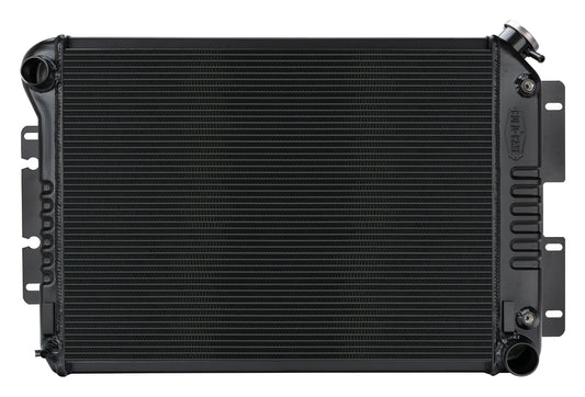 Cold Case Radiators 67-69 Camaro Nova Firebird Automatic Performance Radiator Black Night Rider Series Cold Case Radiators