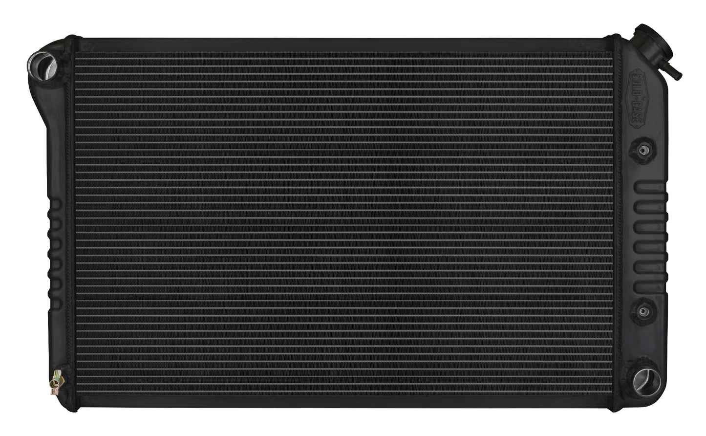 Cold Case Radiators 70-81 Camaro Automatic Aluminum Performance Radiator Black Night Rider Series Cold Case Radiators