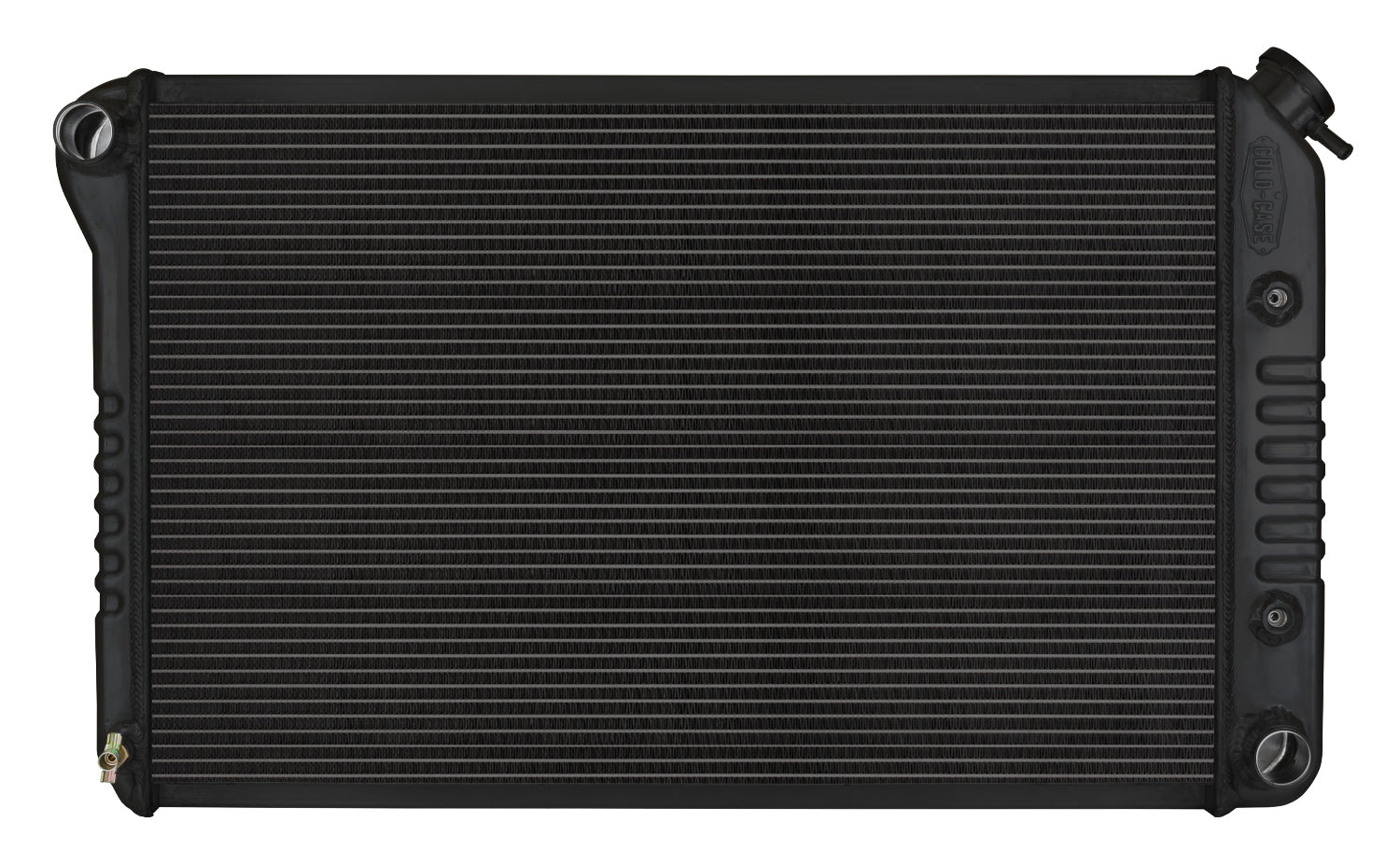 Cold Case Radiators 70-81 Camaro Automatic Aluminum Performance Radiator Black Night Rider Series Cold Case Radiators
