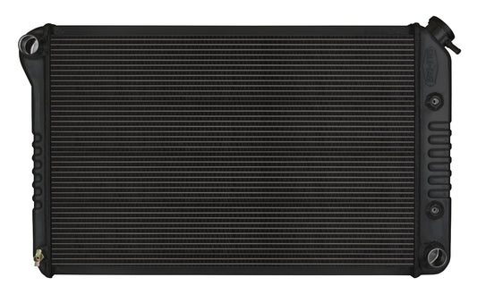 Cold Case Radiators 70-81 Camaro Automatic Aluminum Performance Radiator Black Night Rider Series Cold Case Radiators