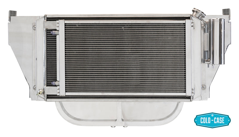 Cold Case Radiators 1957 Chevy Radiator Support Module Kit LS Sway Setup Cold Case Radiators