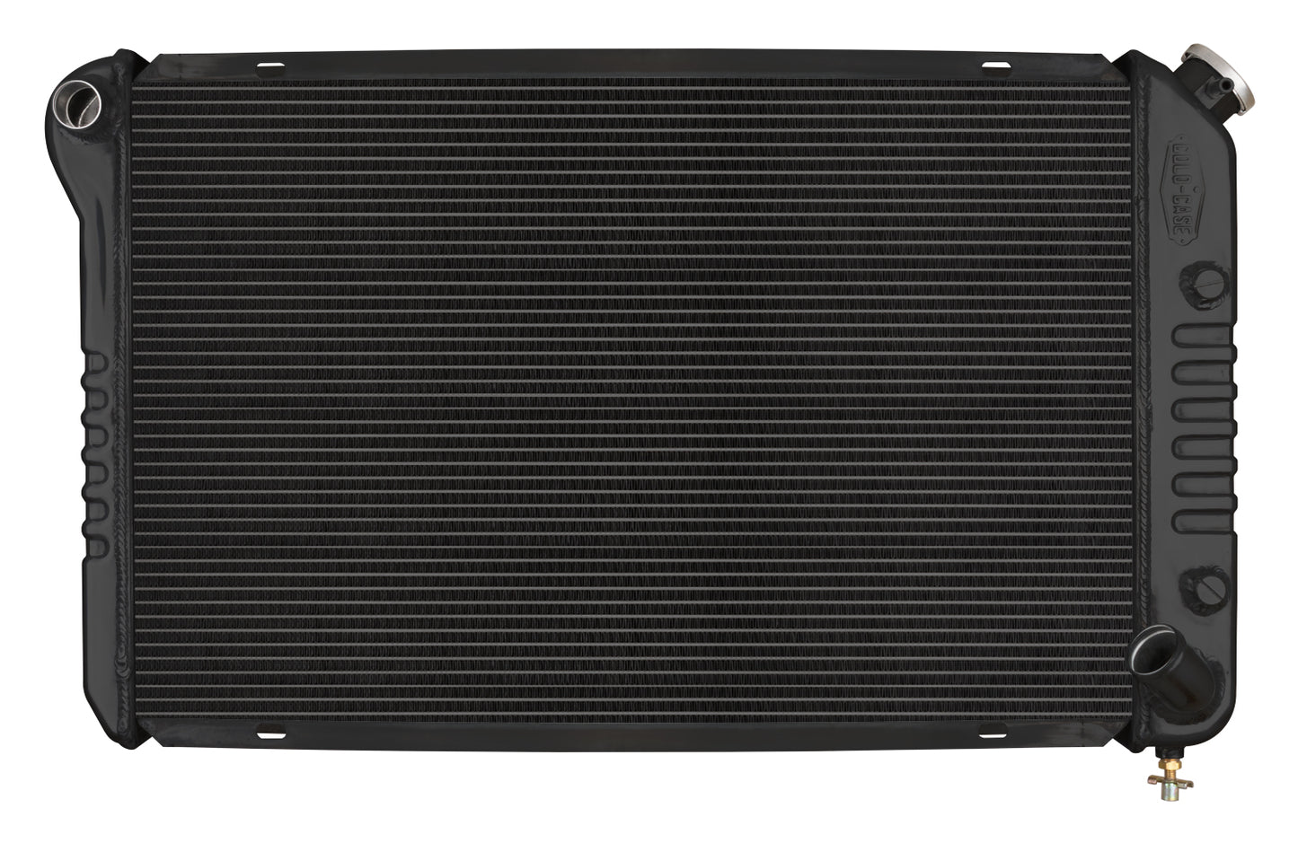 Cold Case Radiators 77-82 Corvette Aluminum Radiator Black Night Rider Series Cold Case Radiators