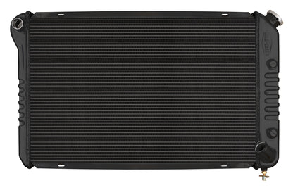 77-82 Corvette Aluminum Radiator Black Night Rider Series Cold Case Radiators