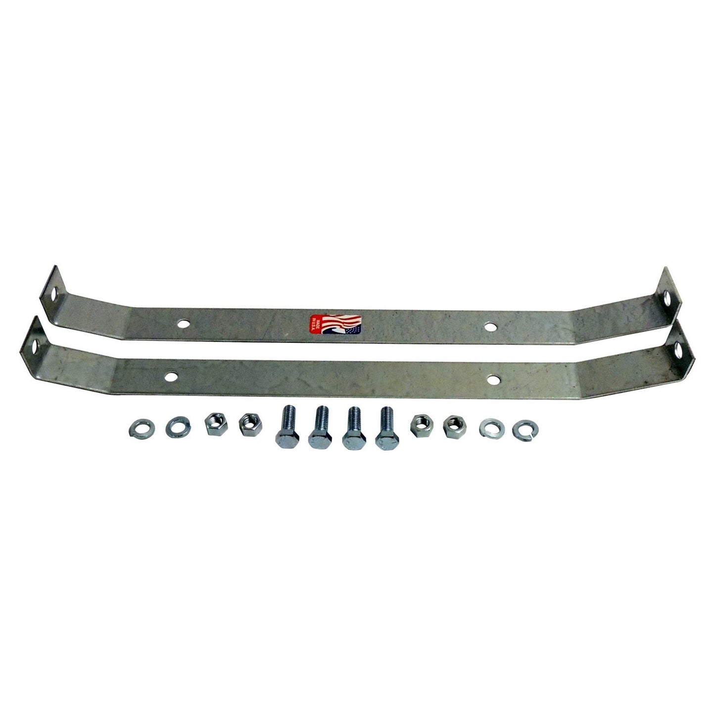 Fuel Tank Strap Kit for 72-90 Jeep CJ-5, CJ-6, CJ-7, CJ-8, YJ Wrangler w/ 15 Gal Crown Automotive