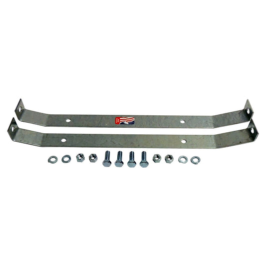 Fuel Tank Strap Kit for 72-90 Jeep CJ-5, CJ-6, CJ-7, CJ-8, YJ Wrangler w/ 15 Gal Crown Automotive
