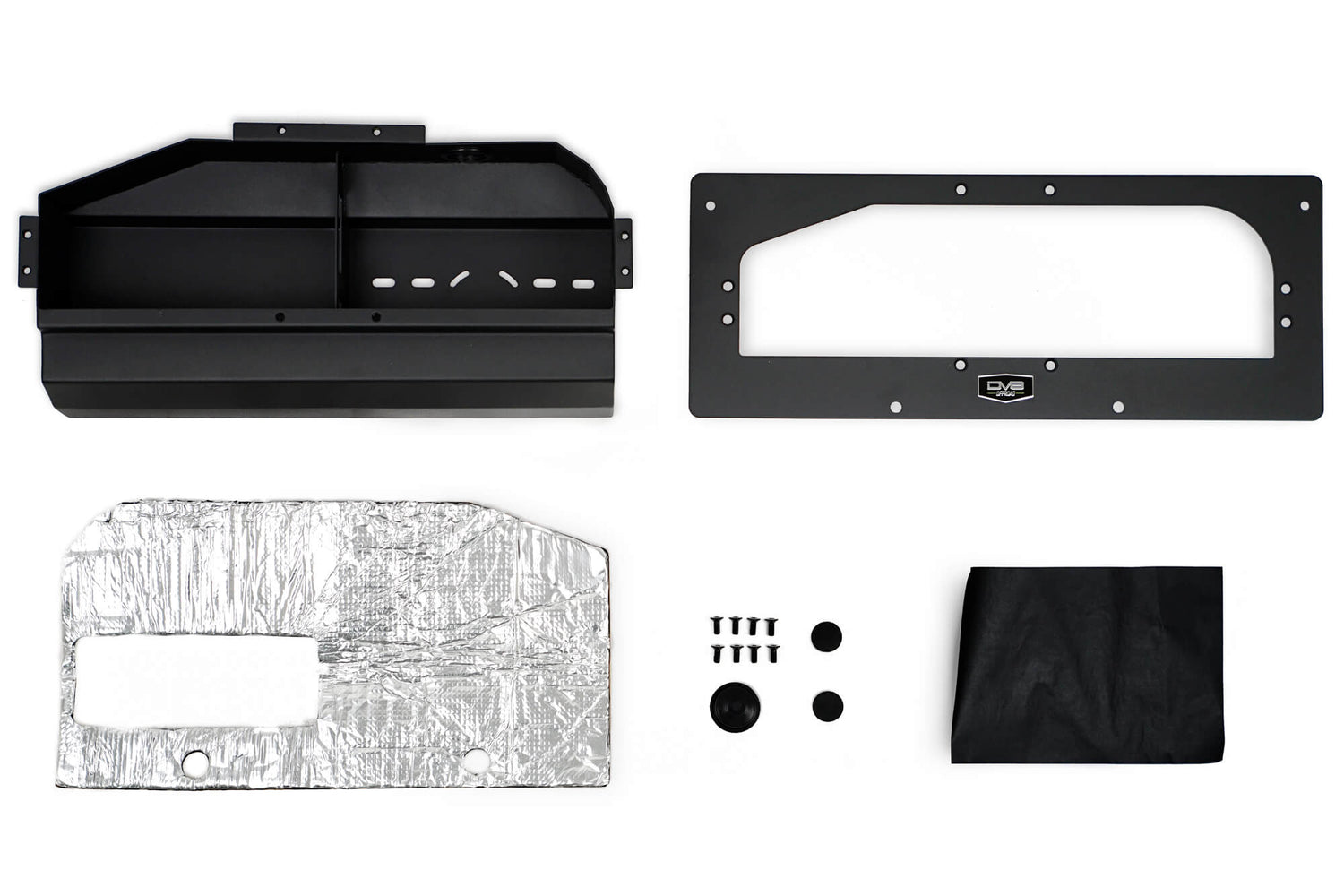 2021 2025 Ford Bronco Air Compressor Mount Storage Box DV8 Offroad