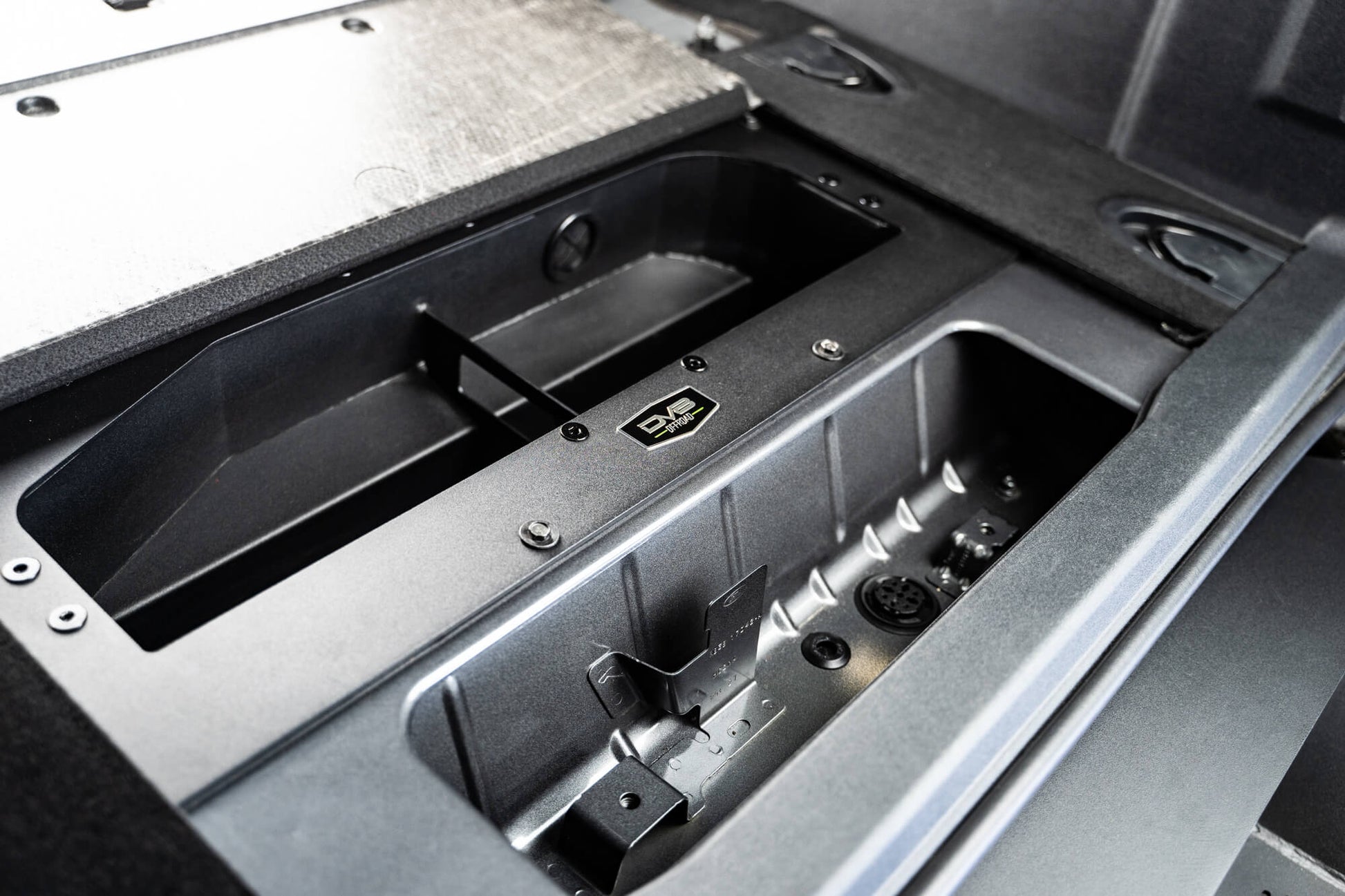 2021 2025 Ford Bronco Air Compressor Mount Storage Box DV8 Offroad-6