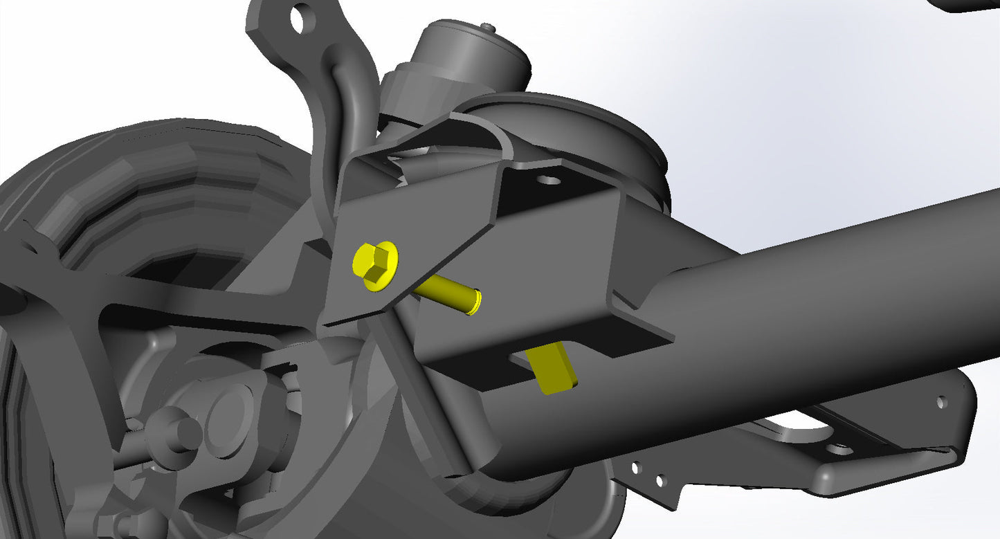 Jeep OE Track Bar Bolt Kit 1984-2006 TJ/LJ/XJ/ZJ Clayton Off Road-3