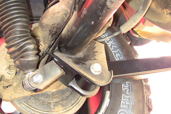 Clayton Off Road Jeep Wrangler Lower Shock Relocation Kit 1997-2006 TJ/LJ Clayton Off Road