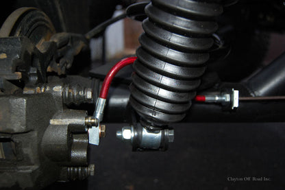 Jeep Wrangler Rear Shock Conversion Kit 1997-2006 TJ/LJ Clayton Off Road-9