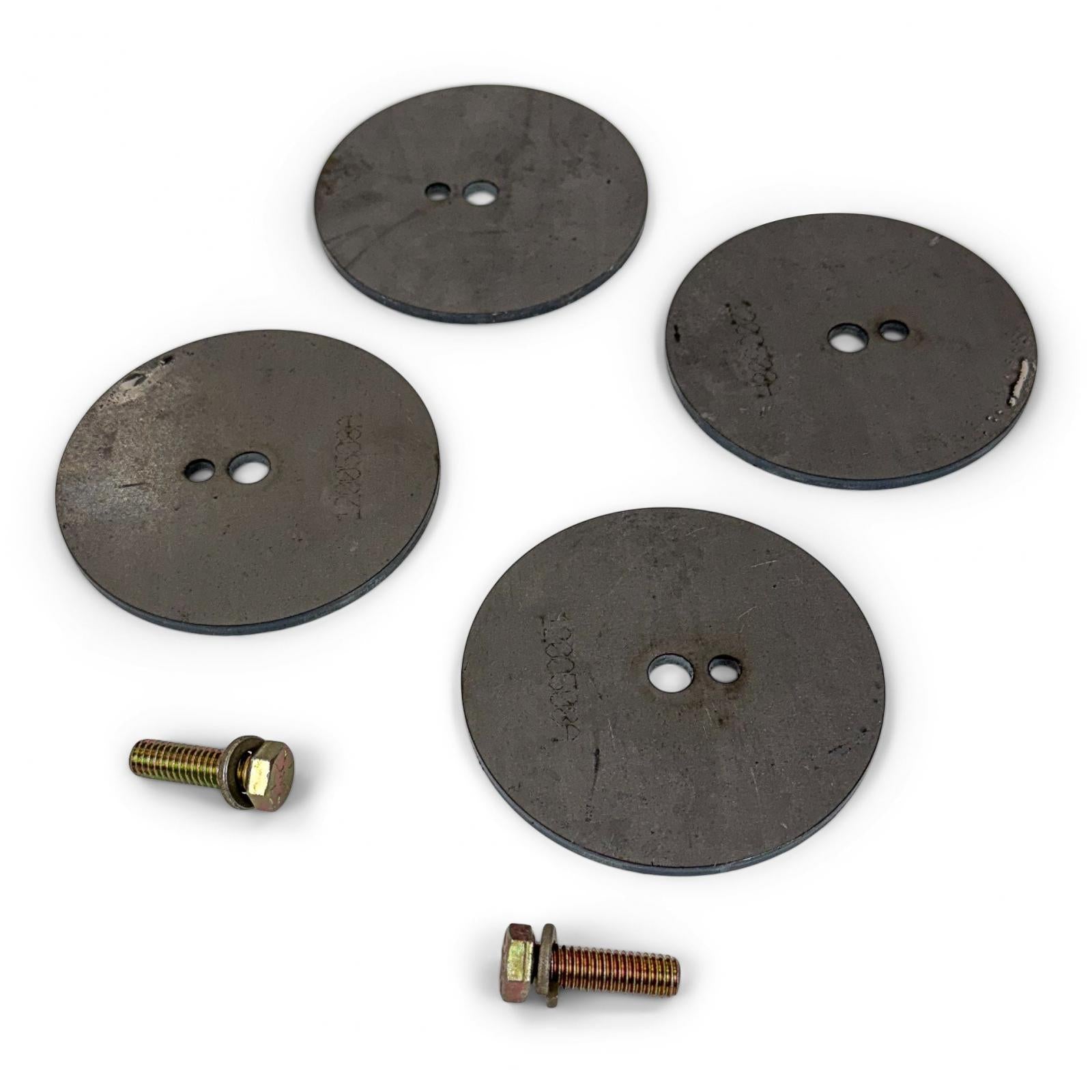 Clayton Off Road Jeep Wrangler Rear Coil Spring Retainer Kit 1997-2006 TJ/LJ Clayton Off Road