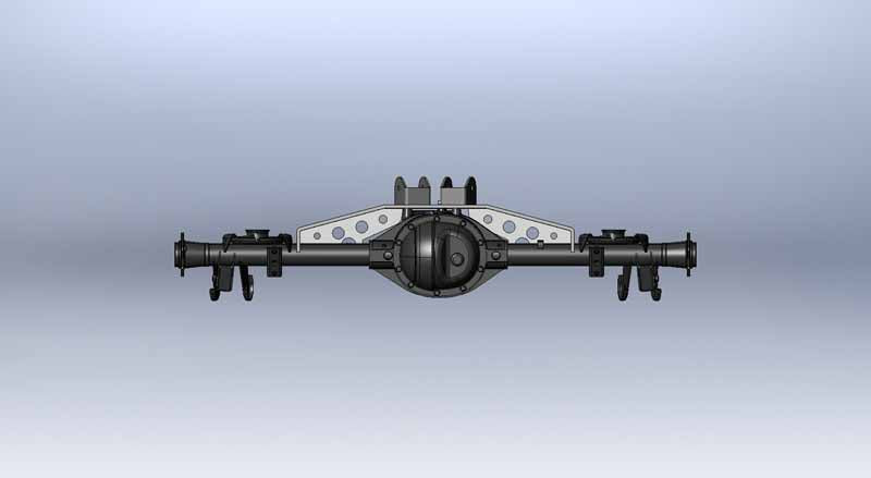 Clayton Off Road Jeep Grand Cherokee Rear Axle Truss 1999-2004 WJ Clayton Off Road