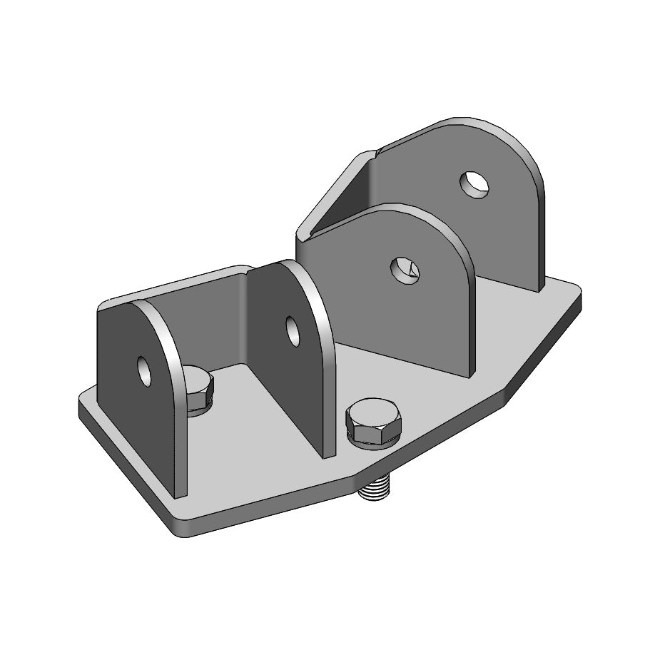 Clayton Off Road Jeep Grand Cherokee Rear 4 Link Bracket 1999-2004 WJ Clayton Off Road