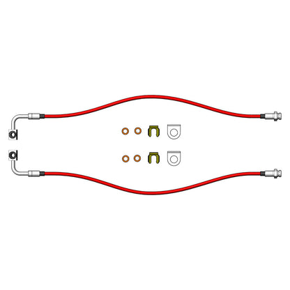 Jeep Grand Cherokee Front Brake Lines 1999-2004 WJ Clayton Off Road-4