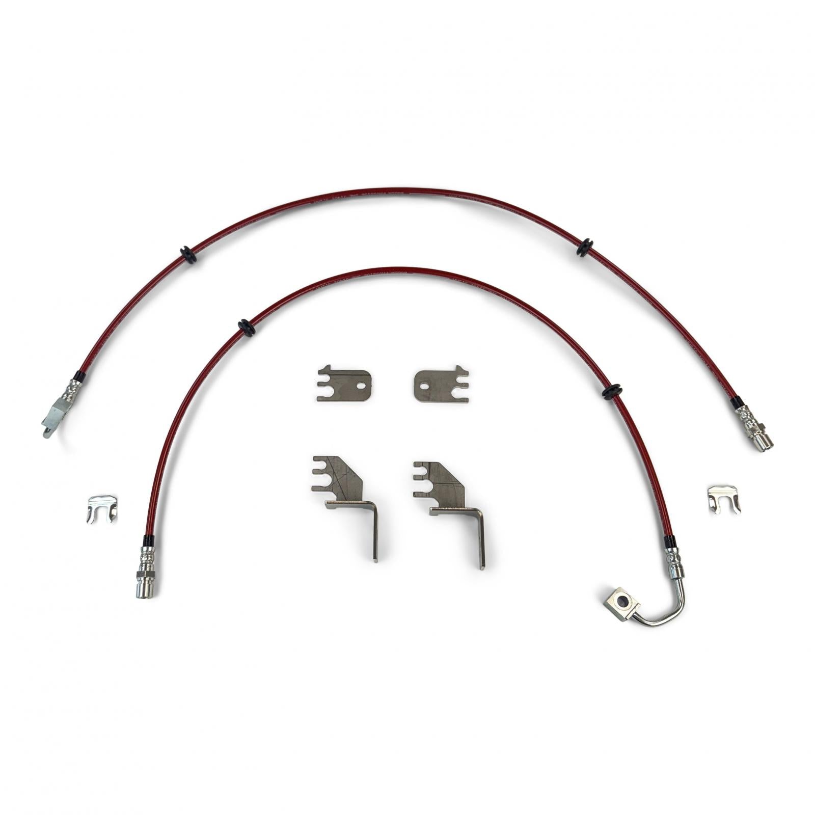 Clayton Off Road Jeep HD Front Brake Lines 2018+ JL/JT Clayton Off Road
