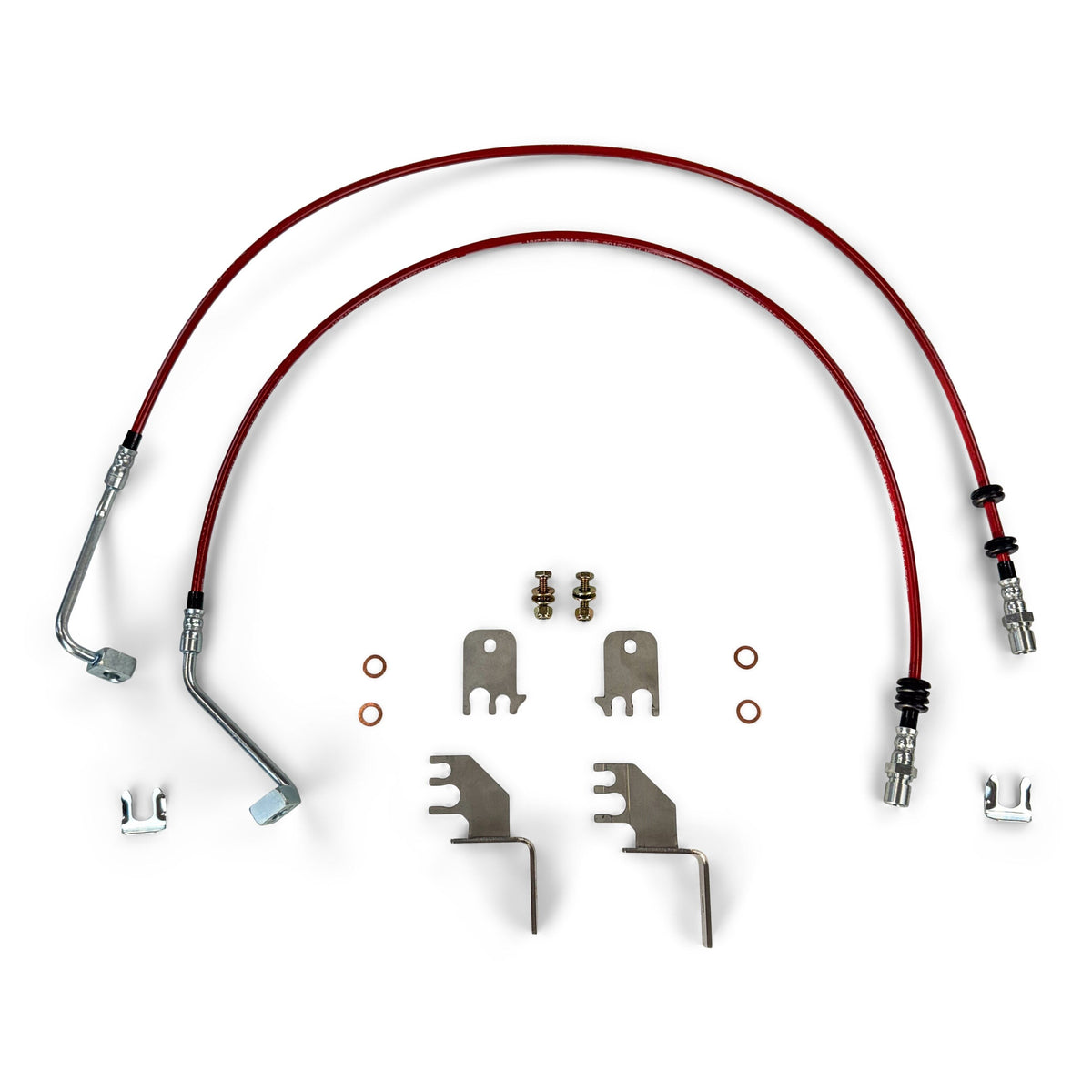 Jeep Front Brake Lines 40 Inch (18-Present, JL) Clayton Off Road