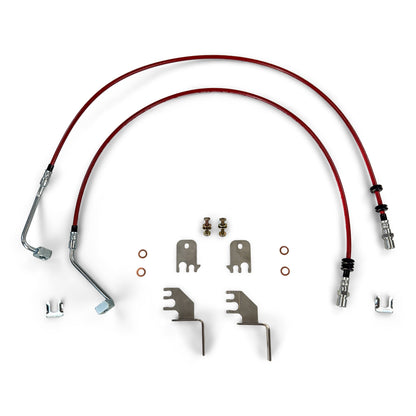 Jeep Front Brake Lines 40 Inch (18-Present, JL) Clayton Off Road