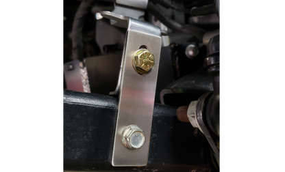 Jeep Wrangler Stainless Steel Front Brake Line Bracket Extension 2018+ JL/JT Clayton Off Road-2