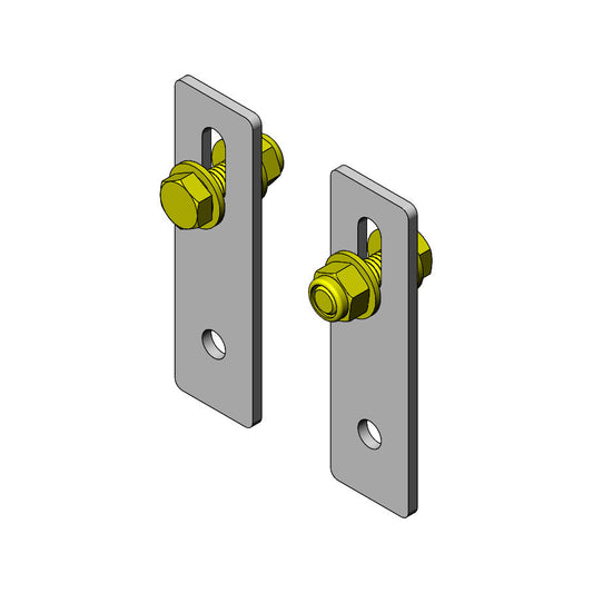 Jeep Wrangler Stainless Steel Front Brake Line Bracket Extension 2018+ JL/JT Clayton Off Road-1