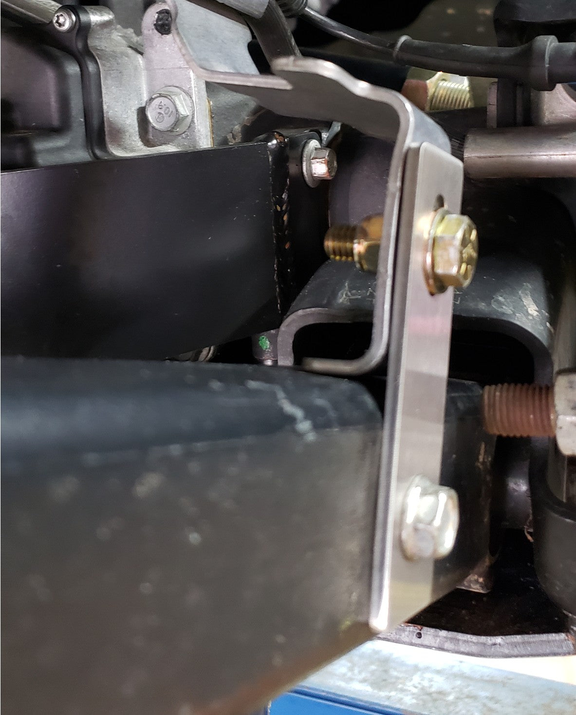 Jeep Wrangler Stainless Steel Front Brake Line Bracket Extension 2018+ JL/JT Clayton Off Road-3