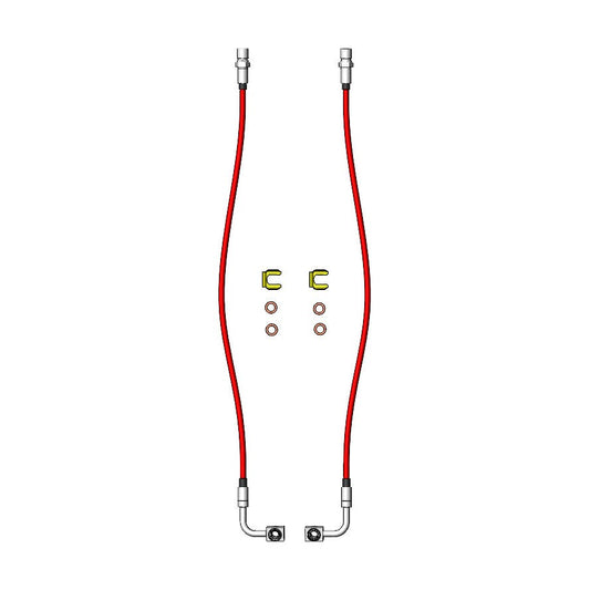 Jeep Gladiator Rear Brake Lines 2020+ JT Clayton Off Road-1