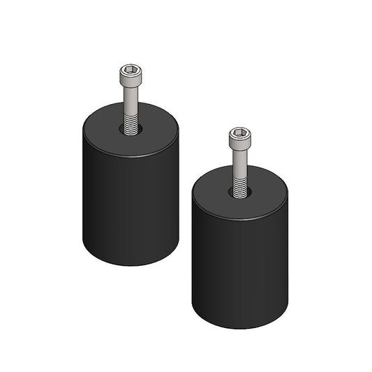 Jeep Wrangler 3 1/2 Inch Rear Bump Stops 1997-2006 TJ/LJ Clayton Off Road-1