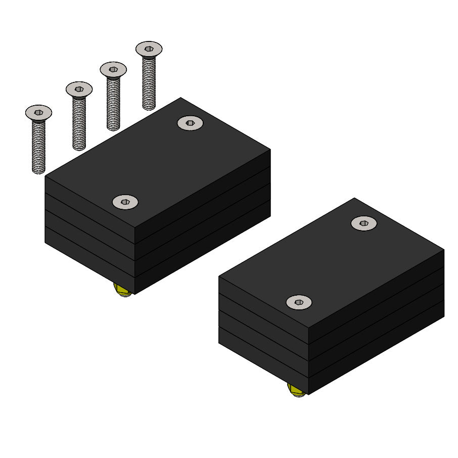 Clayton Off Road Jeep Gladiator Rear Bump Stop Extensions 2020+ JT Clayton Off Road