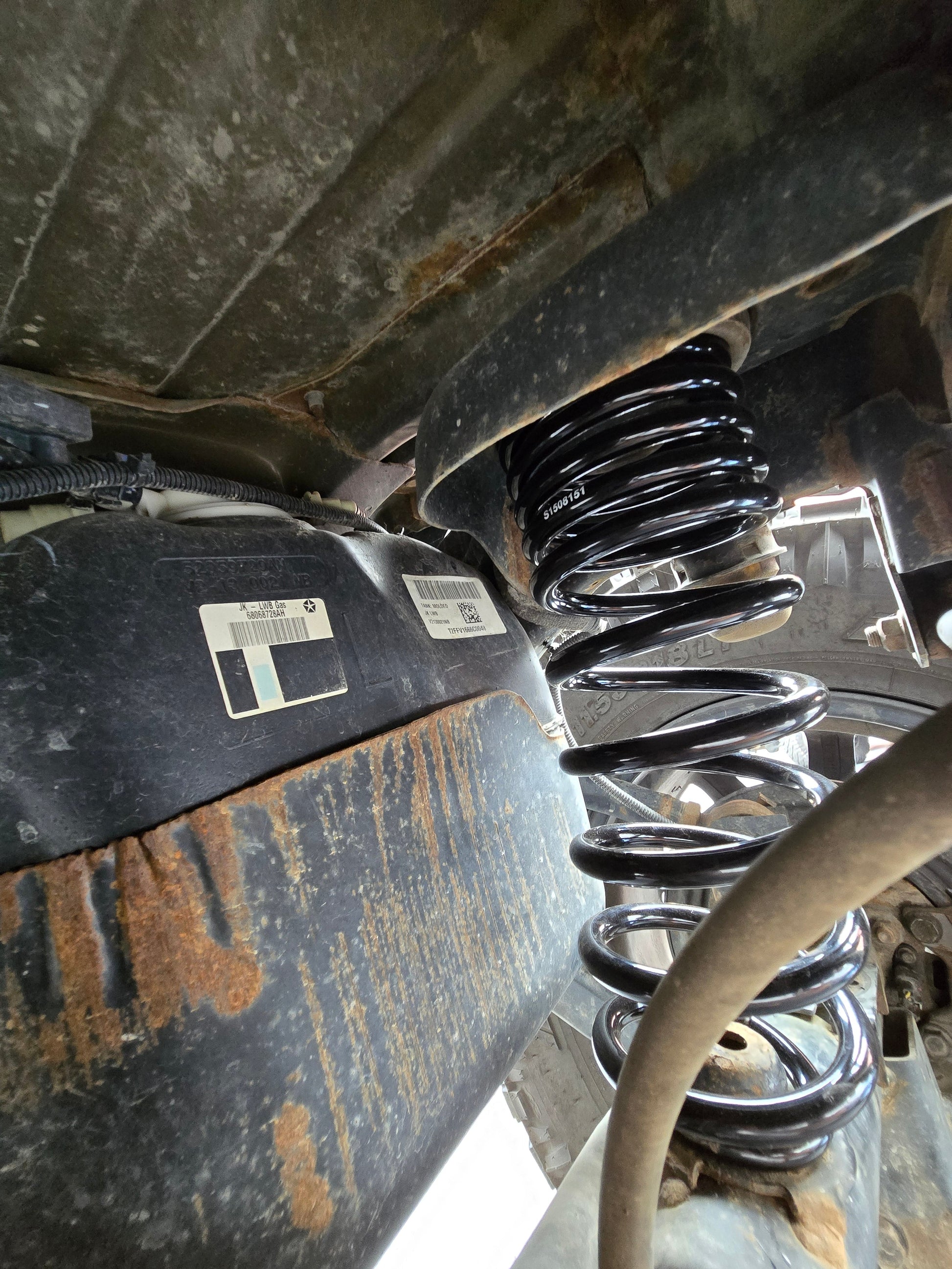 Jeep Wrangler 1.5 Inch Rear Coil Springs 2007-2018 JK Clayton Off Road-7