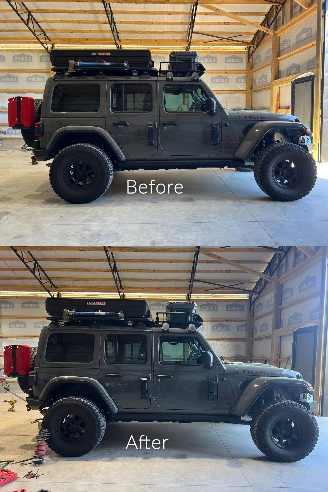 Clayton Off Road Jeep Wrangler 2.5 Inch HD Dual Rate Rear Coil Springs 2018+ JL Clayton Off Road